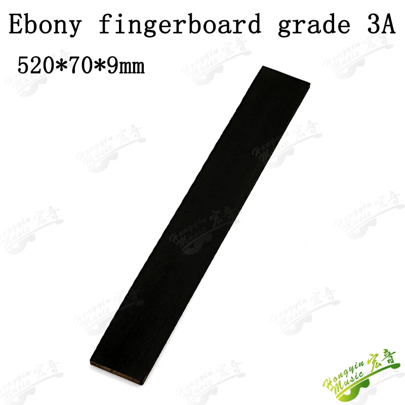 Gitarren-Griffbrett aus Ebenholz 520*70*8mm HUATOOL – Detail 3