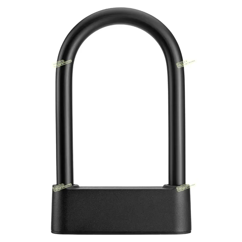 

IP67 Wasserdichtes Smart-U-Schloss Mit Fingerabdruck, App Und Mechanischen Schlusseln Fahrradschloss