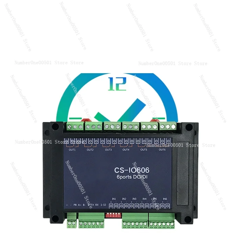 2/4/6/8 serial port 485 relay output module switching analog acquisition industrial controller isolation