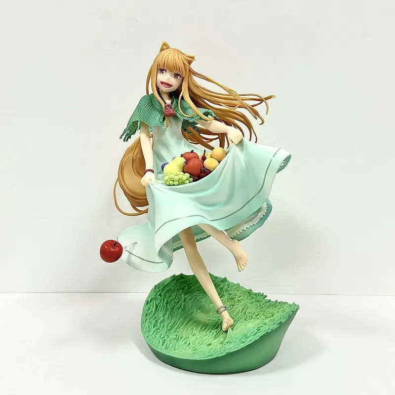 Anime Wolves And The Scent Of Fruit Figures Spice And Wolf Holo Action Figures 25cm Pvc Collection Model Toys Ornamen Gifts