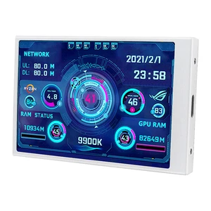 Layar Sekunder IPS Tipe C 3,5 Inci untuk Tampilan HDD RAM CPU Komputer 320*480 Monitor LCD USB Secara Bebas AIDA64 Windows 10 11 10 penjualan terbaik ryzen 5 2600x - №