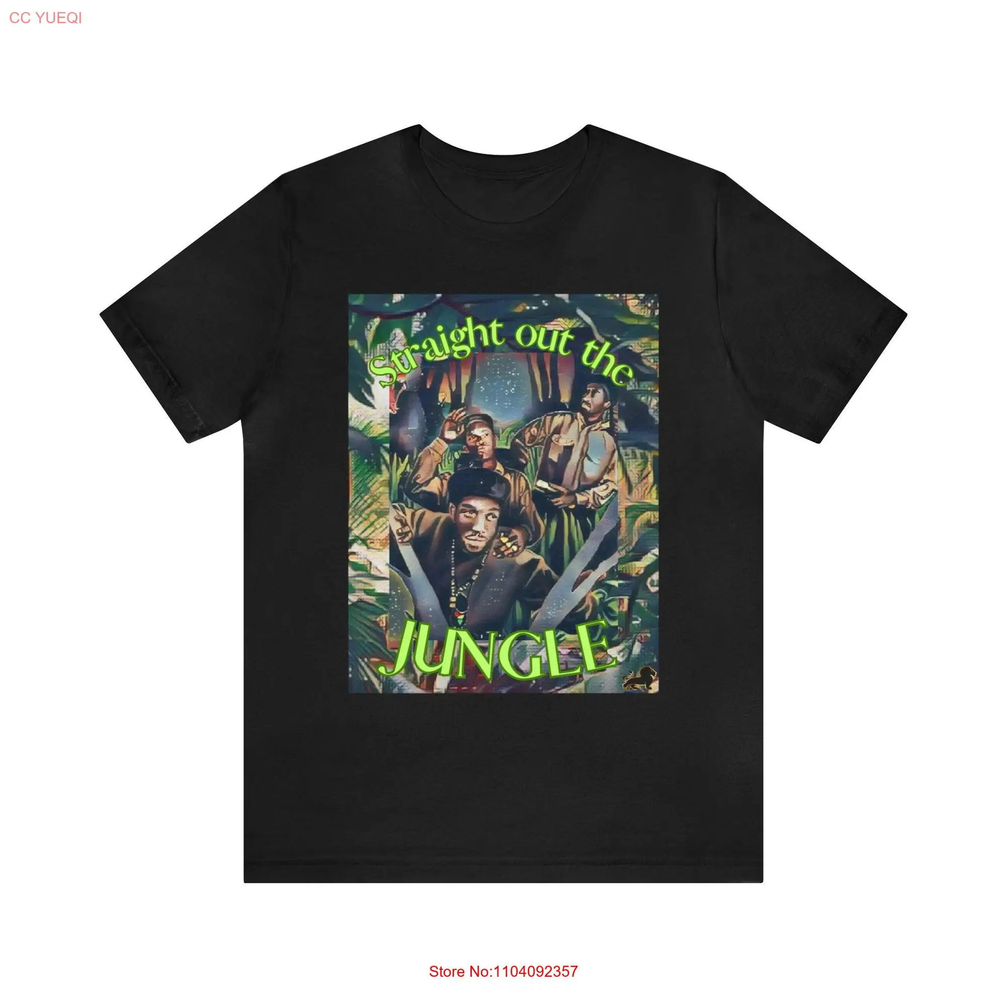 Jungle Brothers Straight out the Jersey  T Shirt long or short sleeves