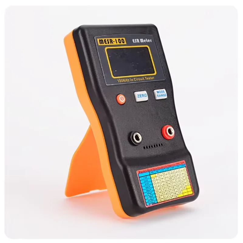 المدى التلقائي الرقمي مُكثَّف كهربائيًا ESR متر، مكثف المقاومة الداخلية MESR-100 نسخة ذكية
