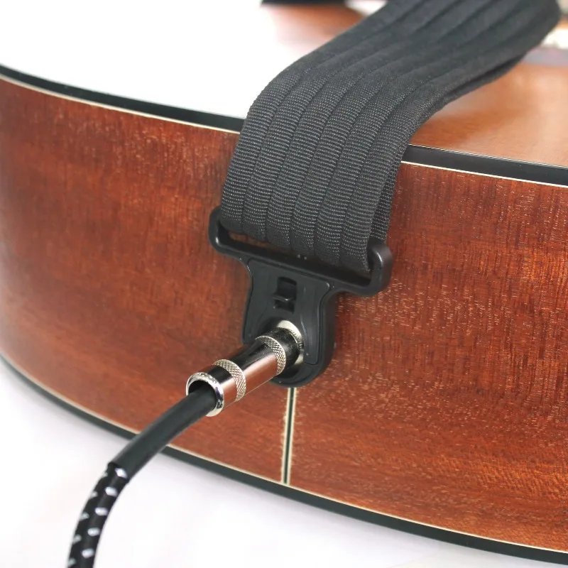 Ziko Leo Quick Buckle Acoustic Guitar Acoustic Guitar Electric Case Tail Nails Strap Anti-Unlocking Oblique Strap