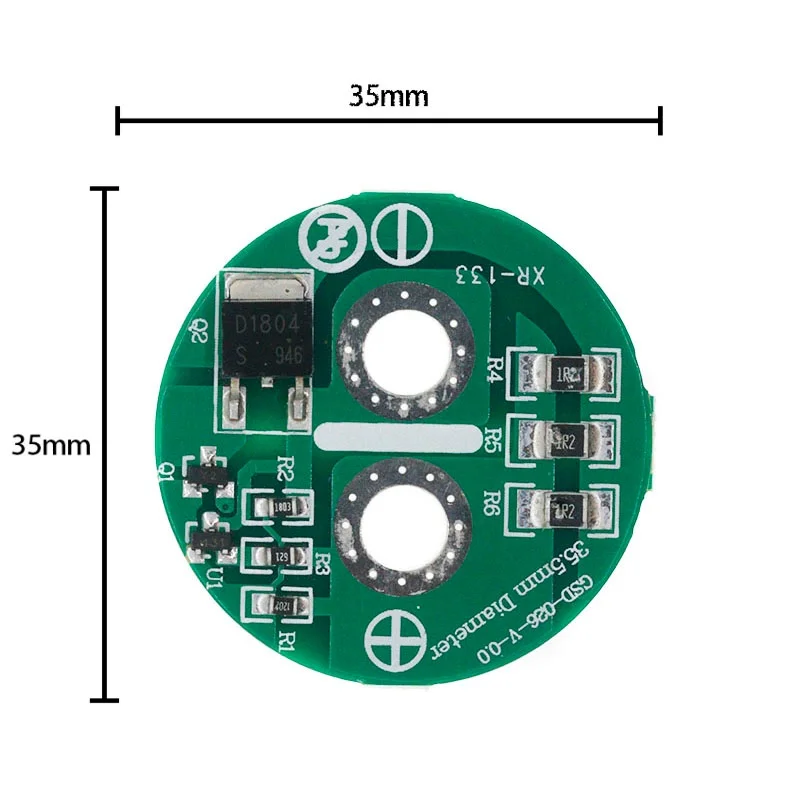 1 PCS Universal Super Capacitor 3.5 cm 2.7 V 500F Balance Protection Board Module
