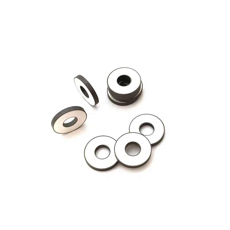 

50Pcs/Lot OD9.5xID5xT4mm PZT8 Piezo Ceramic Ring For Medical treatment