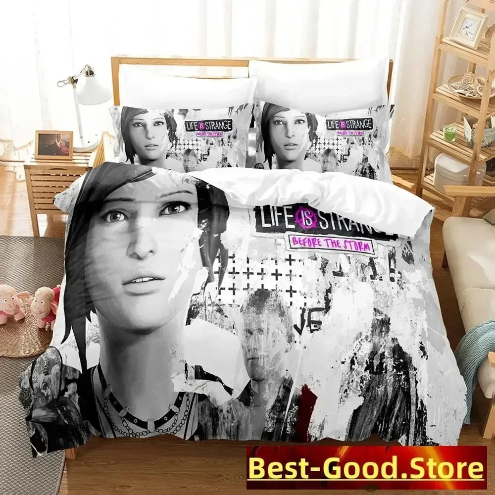 Life Is Strange True Colors Bedding Set Duvet Cover Sheet Printed Bed Set Pillowcase Bed Full Queen King Size Comforter Bedroom
