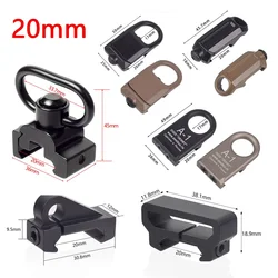 Tactical Quick Detach RSA GBB Buckle QD Sling Steel Mount Base Adapter Fit 20mm Rail Hunting Tool Buckle Clip Accessories AR15