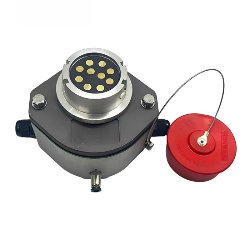 Optical sensor socket DESEINOR aluminum tank truck accessories 6-pin/10-pin 12V/24V ≤150mA
