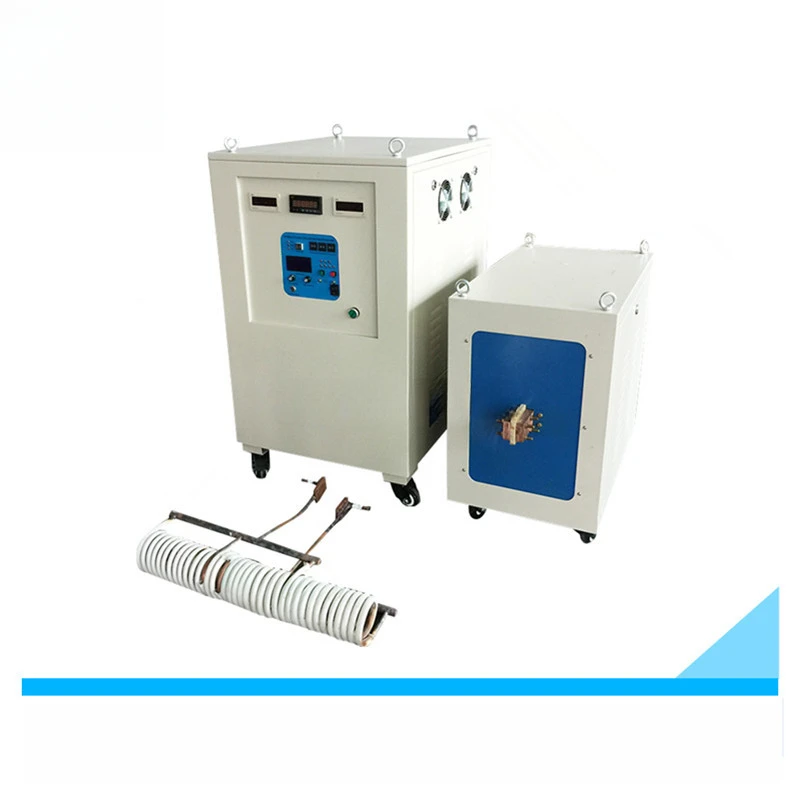 Maszyna do podgrzewania indukcyjnego prętów stalowych i mosiężnych o mocy 100 kW