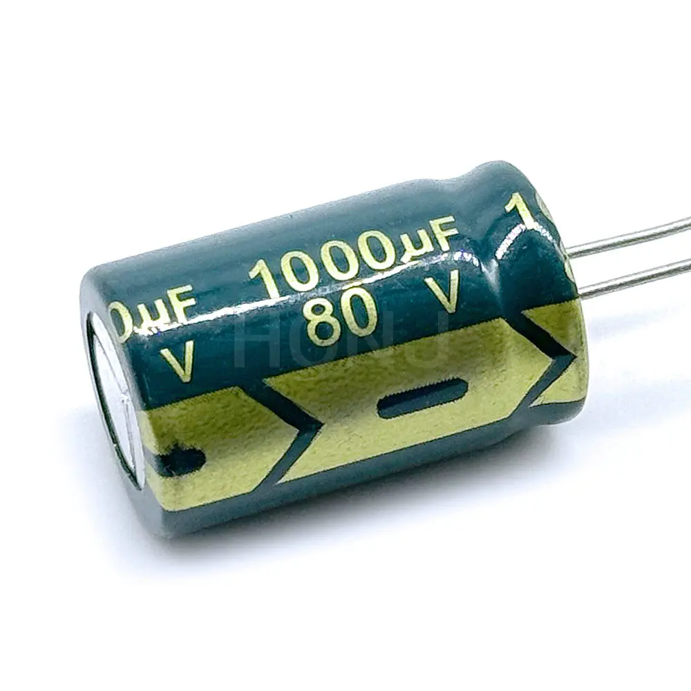 Capacitor de alumínio de alta frequência do baixo ESR, 1000 UF, 6.3V, 10V, 16V, 25V, 35V, 50V, 63V, 80V, 100V, 20%, UF35V 1000, UF25V 1000UF50V