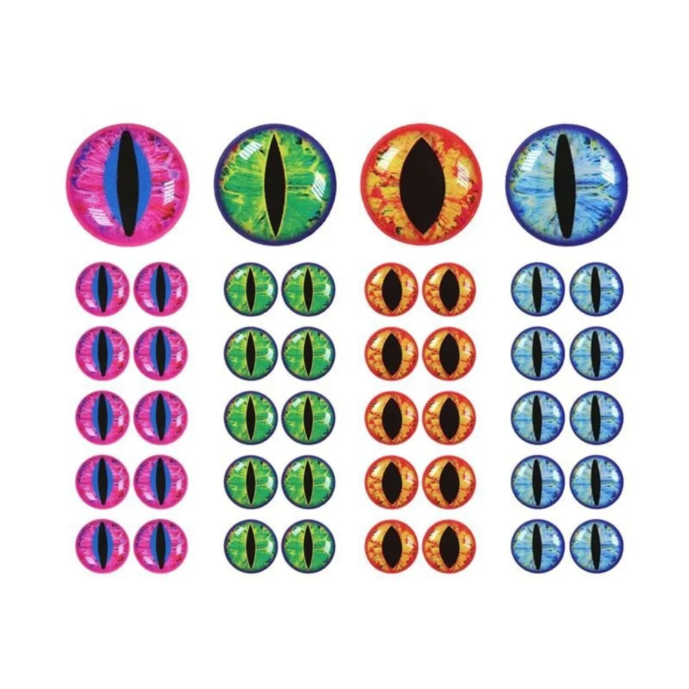 2024 2 مللي متر-12 مللي متر عيون طعم السمك 5D محاكاة 5D المجسم العين DIY بها بنفسك الالتصاق الصيد الطعم عيون #6