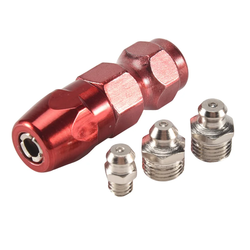 

ABWP-61Pcs/Set Grease Fitting Pack M6/M8/M10 Metal Nipple Mechanical Lubrication Part Grease Nipple Fitting Assortment Kits