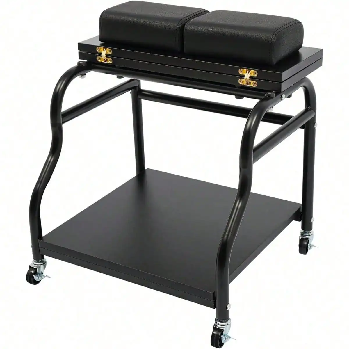 Pedicure Foot Bath Trolley With Wheels, Manicure Foot Rest Stand, Portable Esthetician Trolley Cart For Beauty Salon Or Nail Tec