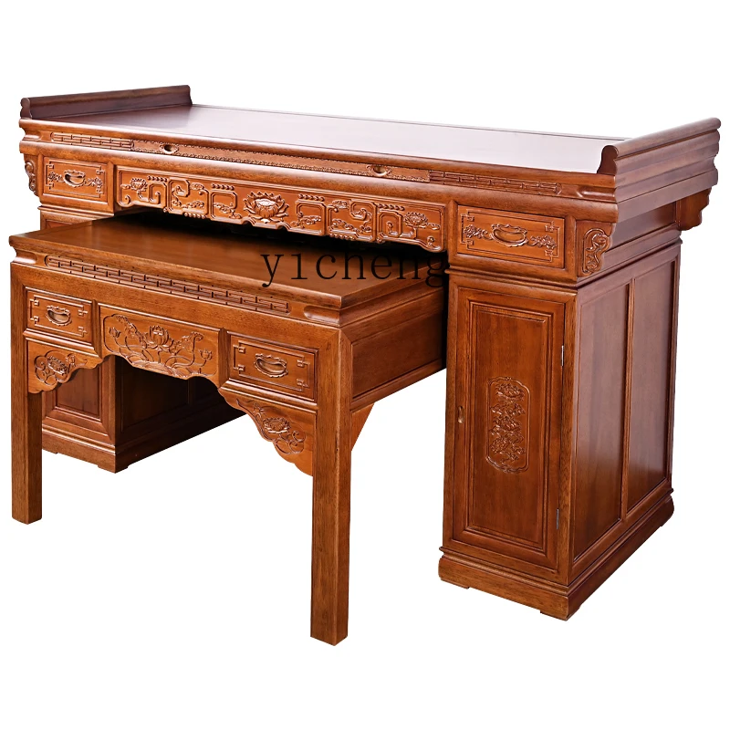 

ZWS all solid wood huanghuali Buddhist niche Buddhist platform household Shentai Buddhist table God of Wealth offering