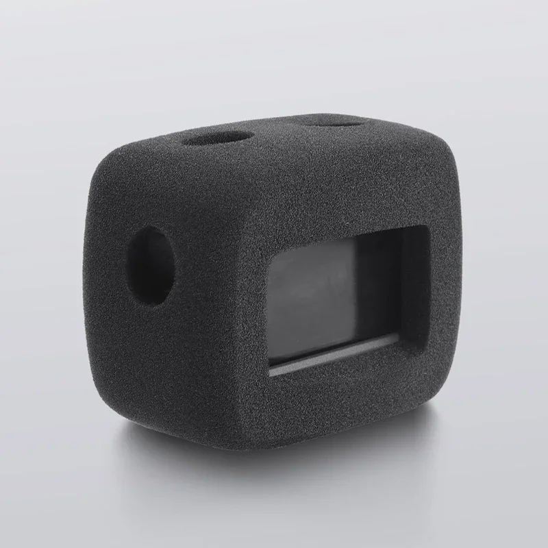 Hohe Dichte Schwamm Schaum Windschutzscheibe Gehäuse Fall Abdeckung Rahmen Windschutzscheibe Shell Für DJI Osmo Action Kamera Zubehör
