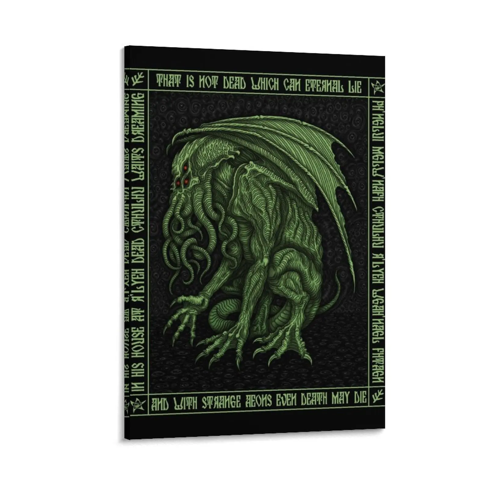 Horror of Cthulhu - Azhmodai 2020 Canvas Painting office decoration photos for living room