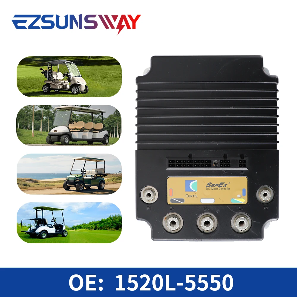 1520L-5550 48V 500A وحدة تحكم المحرك 105075201 ل كورتيس نادي سيارة كاريال 500