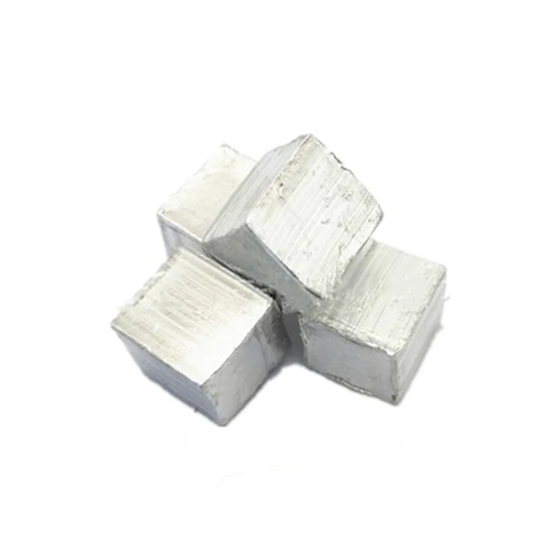 In≥ 99.999% bloque de metal de indio puro 1g 5g 10g 20g 50g 100g bloque de indio lingote de Indio para electrodo o Material de experimento