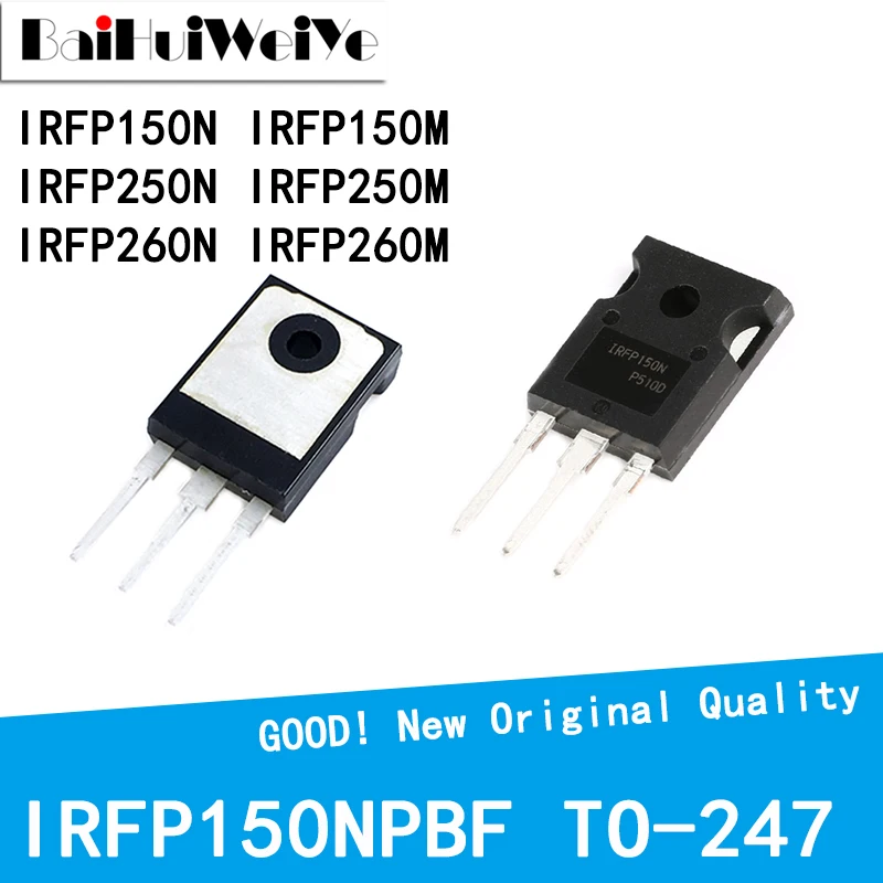 5PCS/LOT IRFP150N IRFP150M IRFP250N IRFP250M IRFP260N IRFP260M MOS Field Effect Transistor TO-247 New Good Quality Chipset