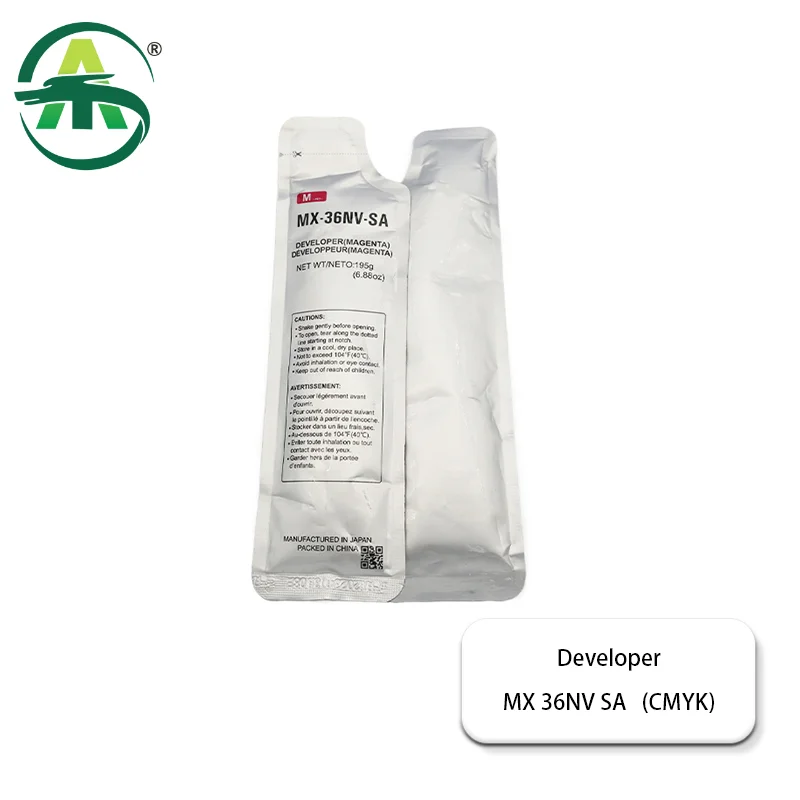 1PC New Genuine Quality MX36 Developer Powder For Sharp DX2500 MX2618 3618 2318 3115 MX36NV-SA Copier Supplies