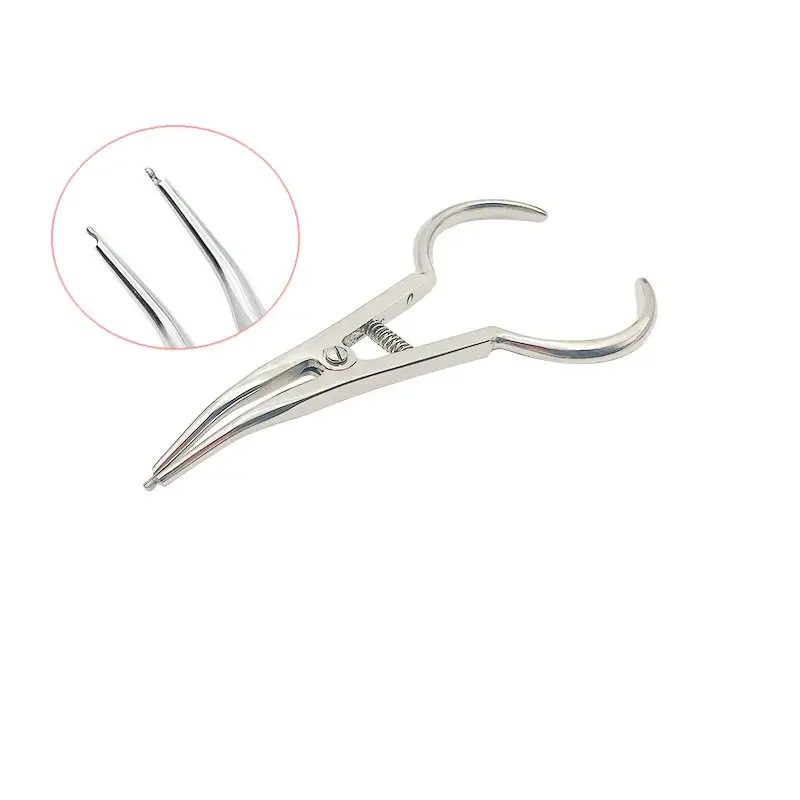 

1Pc Orthodontics Dental Separator Placing Circle Pliers Elastic Ligature Ties Forceps