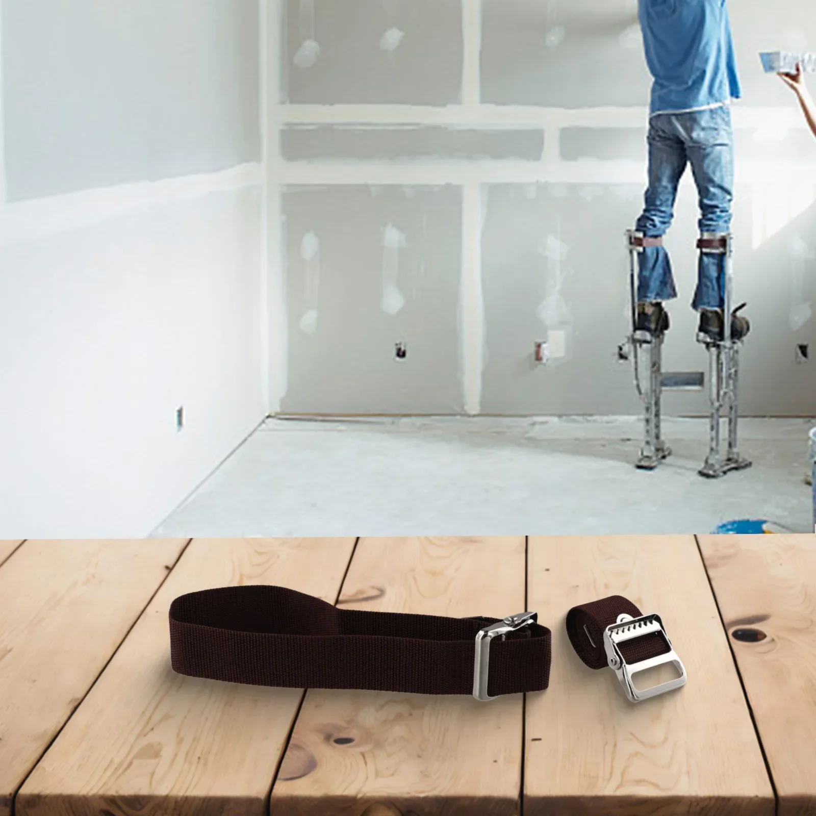 Alloy Buckle Drywall Stilt Replacement Part Convenient And Comfortable Convenient And Comfortable Features Note