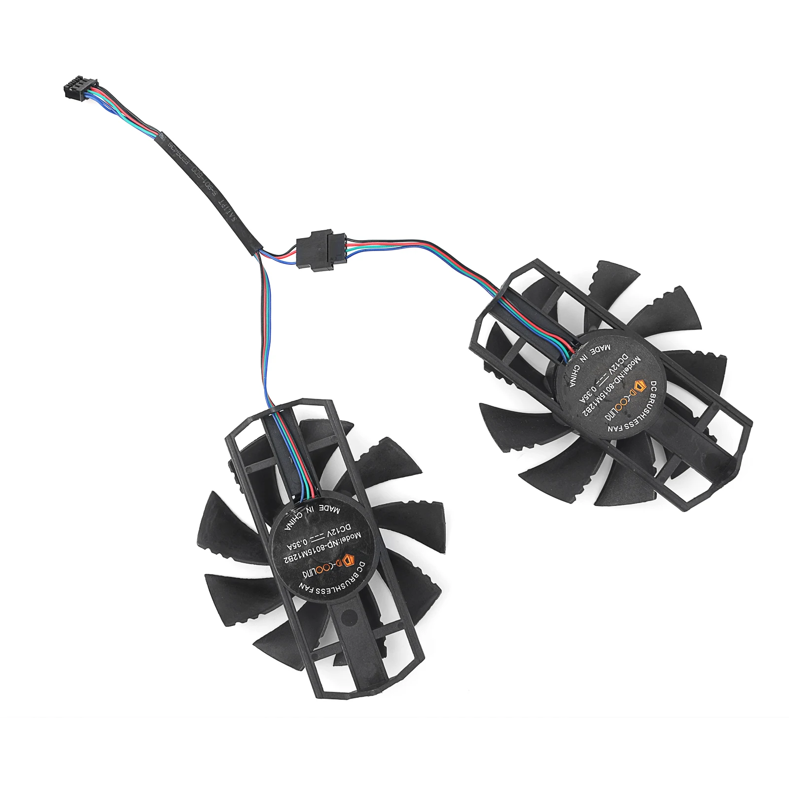 

New 75MM ND-8015M12B2 Cooler Fan Replacement For Colorful GTX 760 IGAME760 Graphics Video Card Cooling Fan