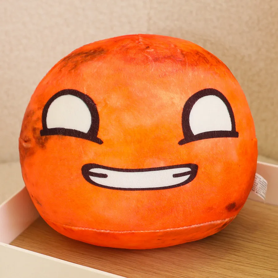 Porte-clés en peluche Polandball, pendentif de sac, décor de terre courte, soleil, lune, vénus, JupClaMercury, grain de mercure, Saturne, jouet cadeau, 10 cm, 18cm