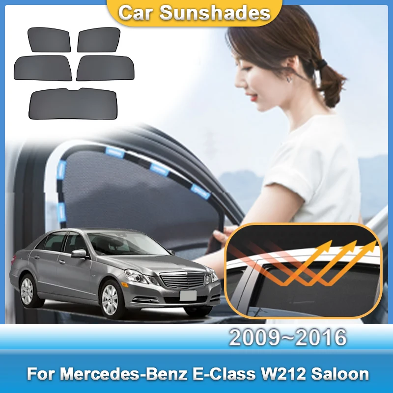 

Солнцезащитный козырек для Mercedes-Benz E-Class W212 Saloon 2009-2016, теплоизоляционный, для защиты от УФ-излучения, аксессуар для автомобиля