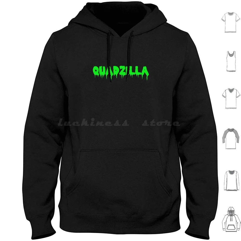 Quadzilla moletons manga longa quadzilla levantamento de peso treinador atlético fitness treino ginástica ginásio