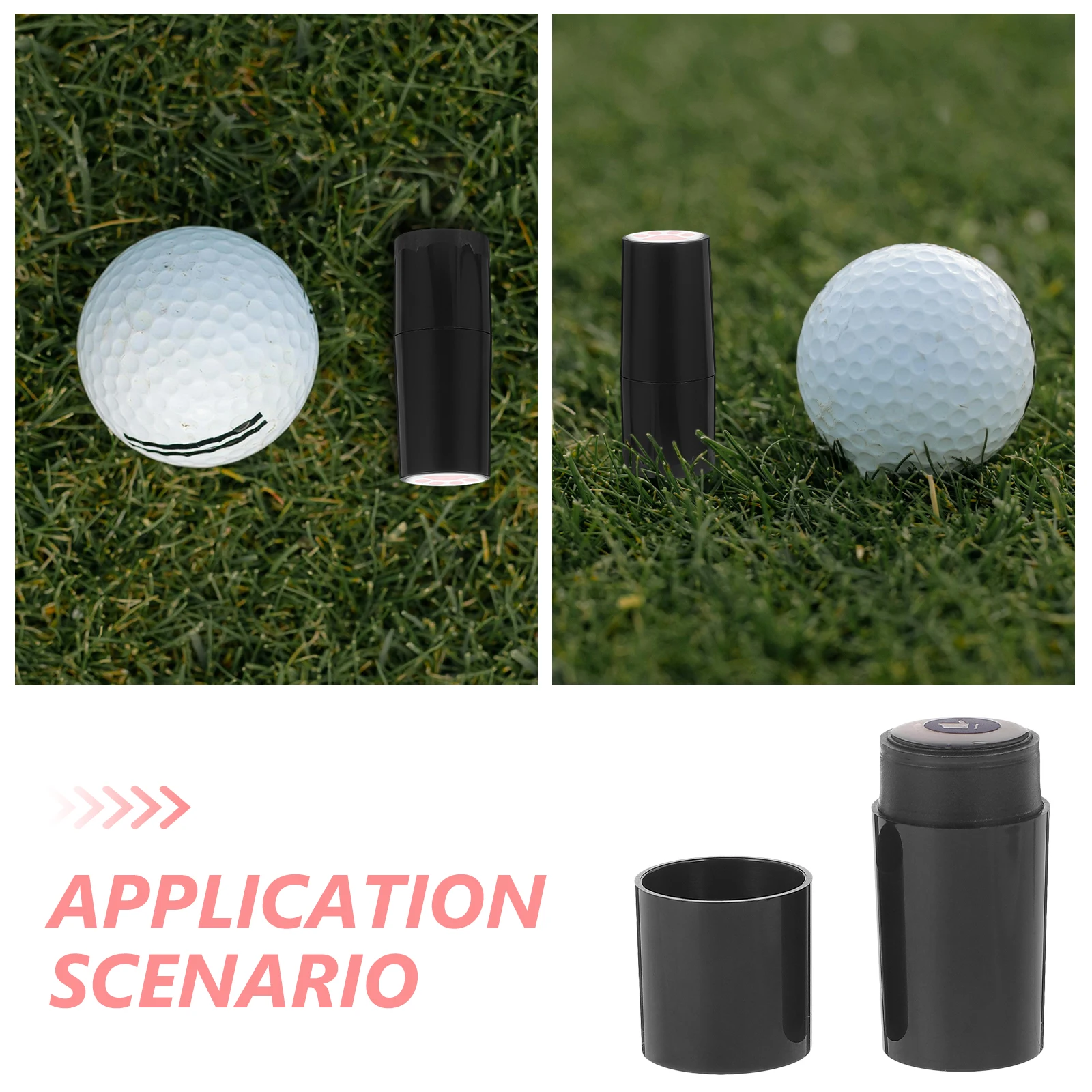 

Golf Ball Chic Seal Stamp Golfball Stamps Portable On-course Accessories Stamper Pp Tools
