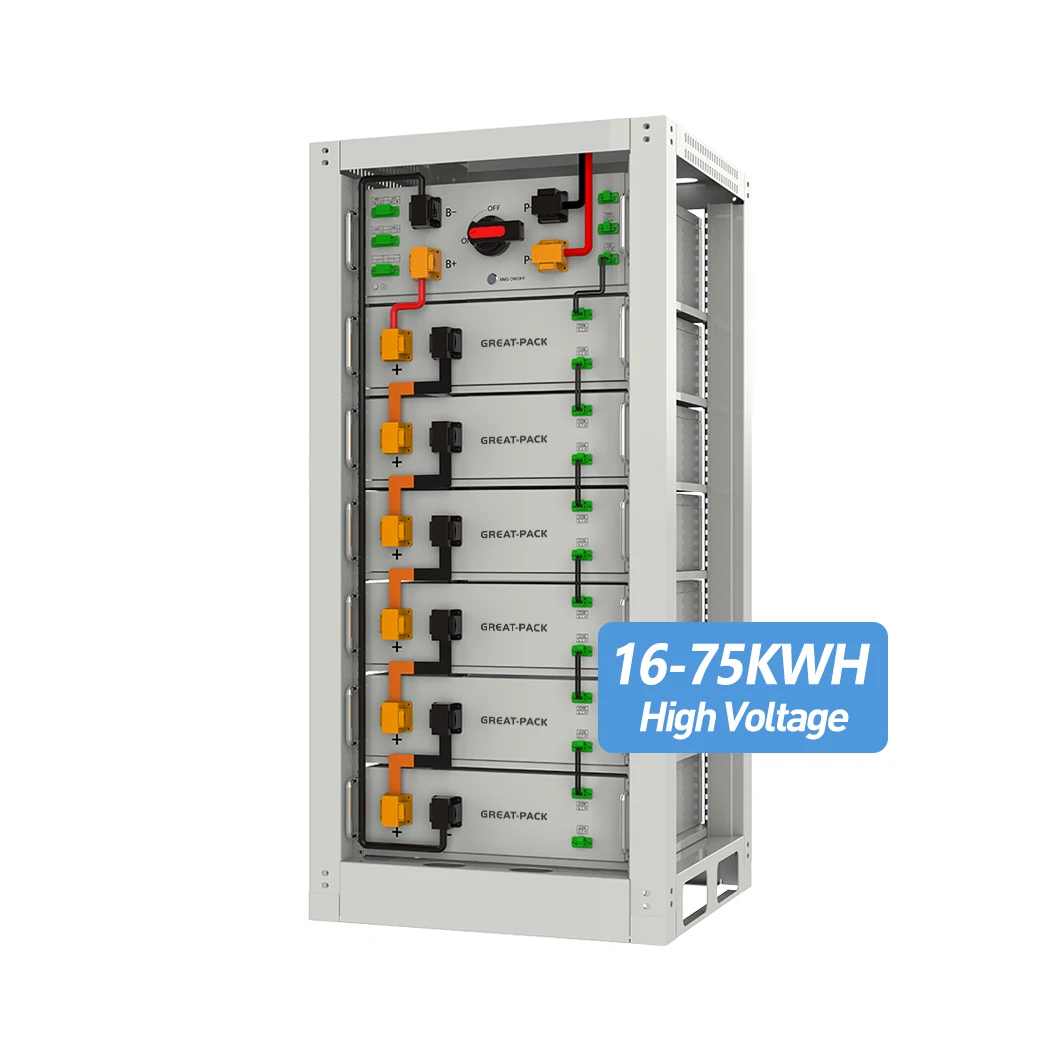 High Voltage Rack Type 45kwh 50kwh 30kw Solar Battery Solar Battery Packs 20kwh Lithium Battery for Ess Solar System