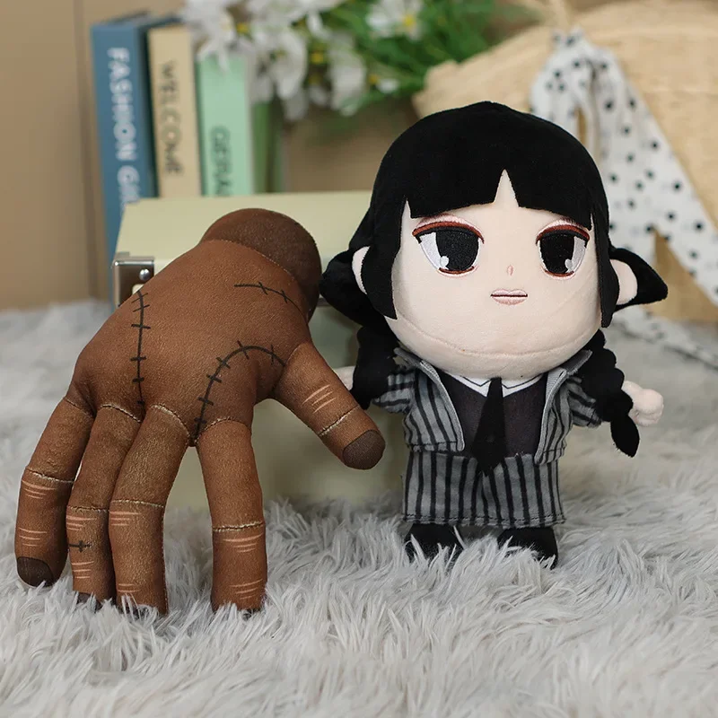 

25cm Hot Anime Plush Toy The Thing Hand Plush Soft Stuffed Doll Figure Pillows Surprise Gift for Boy Girl Bedroom Decorations