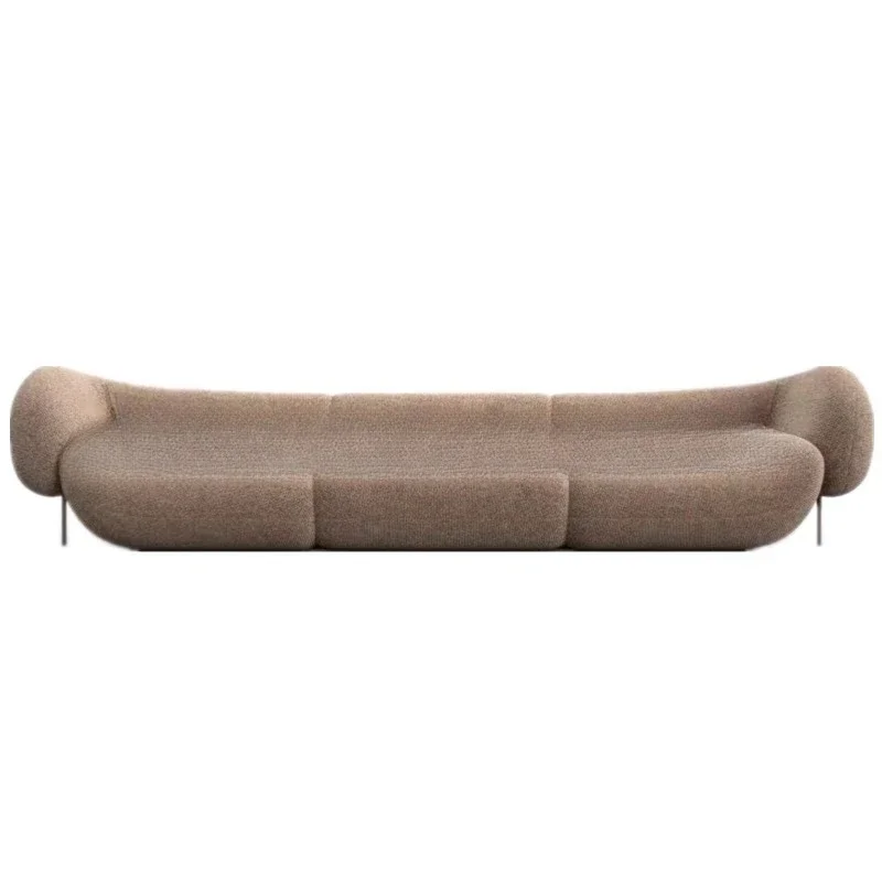 Multi-person camel art, curved sofa