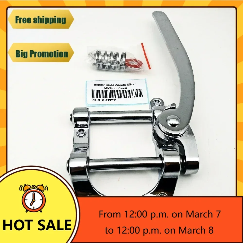 

QXue Music Store-Electric Guitar DIY Upgrade Guitar Bridge B500 Tremolo Bridge System Big Guitar Parts For