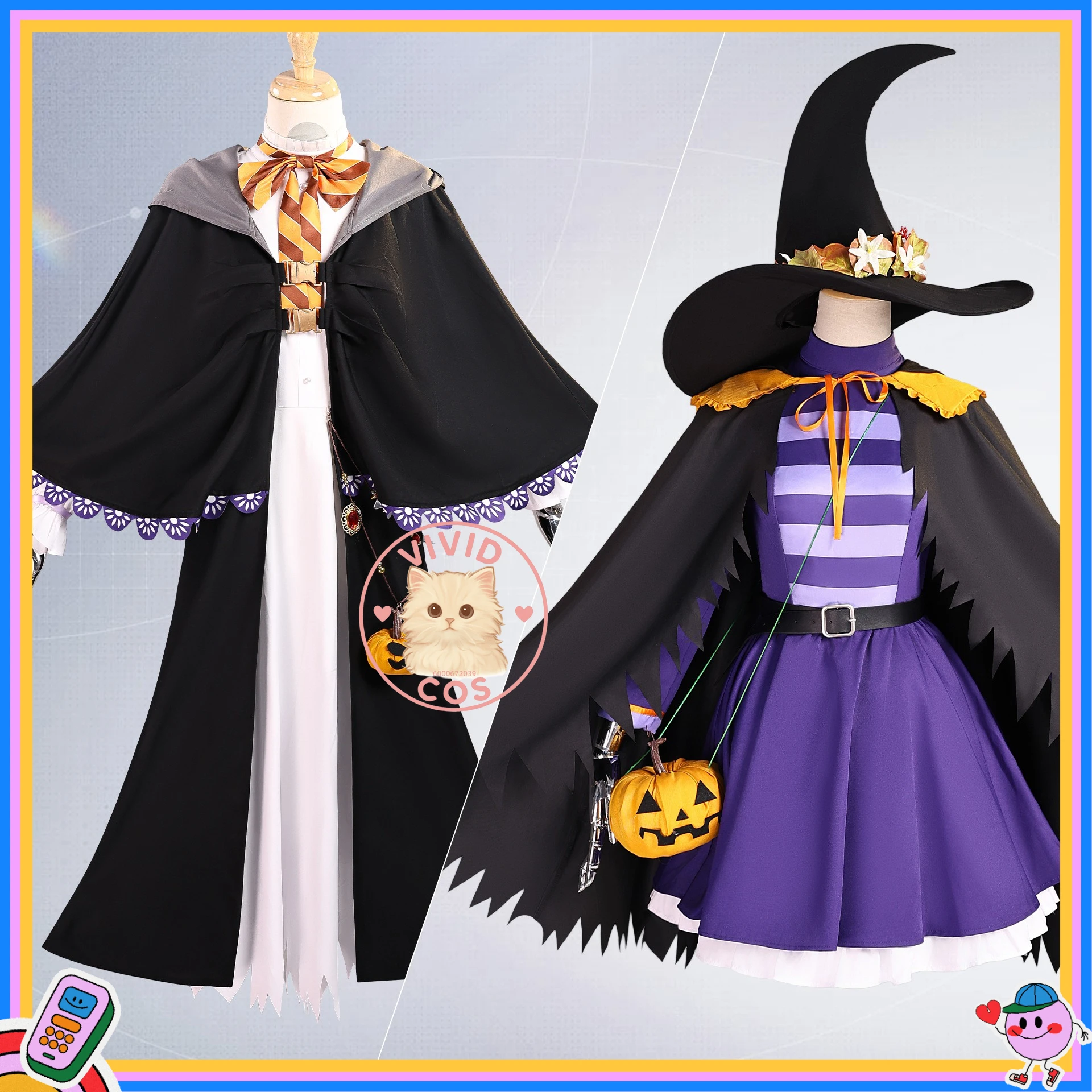 

HOT Frieren: Beyond Journey's End Cosplay Costume Anime Frieren/Fern Halloween Magic Robe NEW Outfit Role Play Women Comic Con