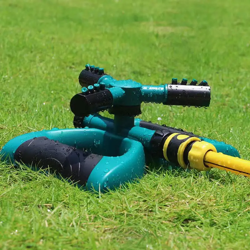 360 Degree Rotating Garden Sprinkler Easy to Install for Lawn Plant Irrigation No Electricity Water Tool