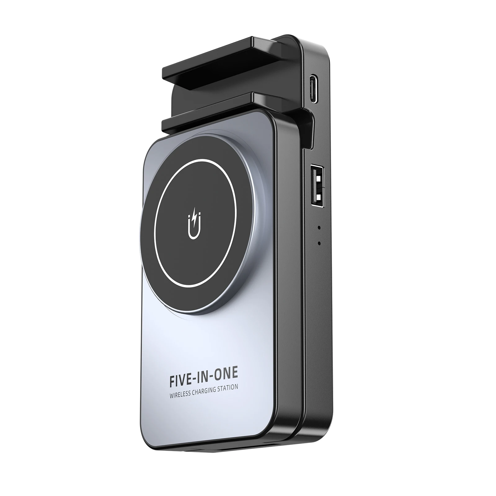 Wireless Charger for iPhone 16 15 14 13 12 11 X 8, 5 in 1 Charging Station for Apple Watch 10/9/8/7/6/5/4/3/2/SE/Ultra/Ultra 2 &
