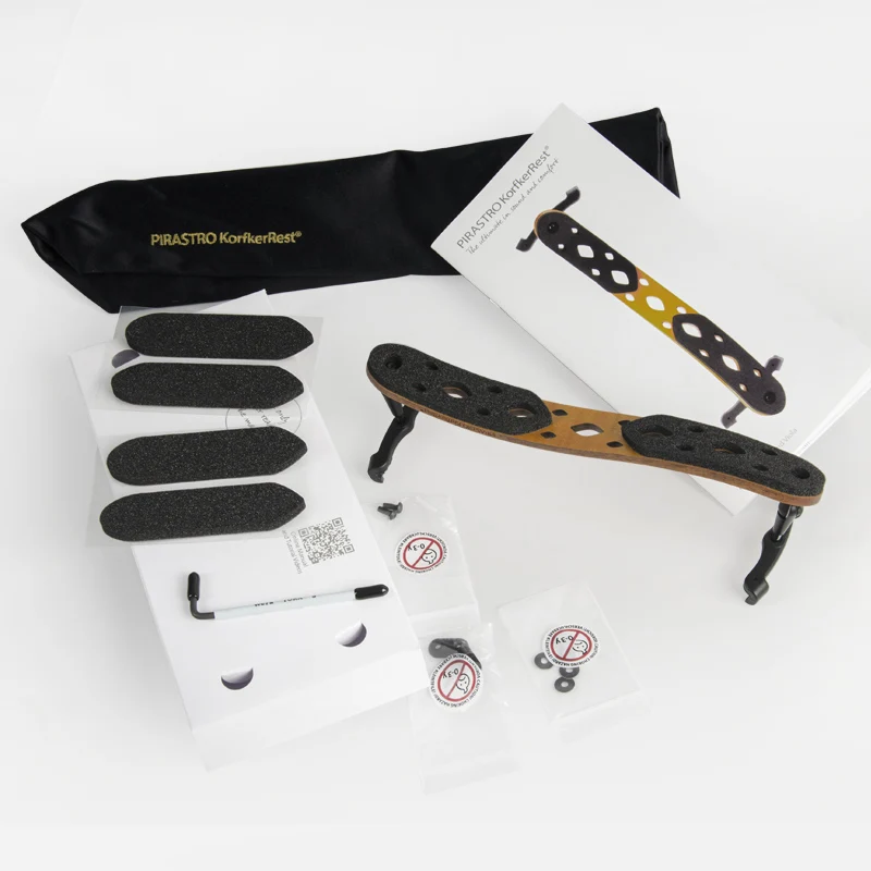 

PIRASTRO Professional Shoulder Rests KorfkerRest Adjustable Solid Wood 4/4 Size