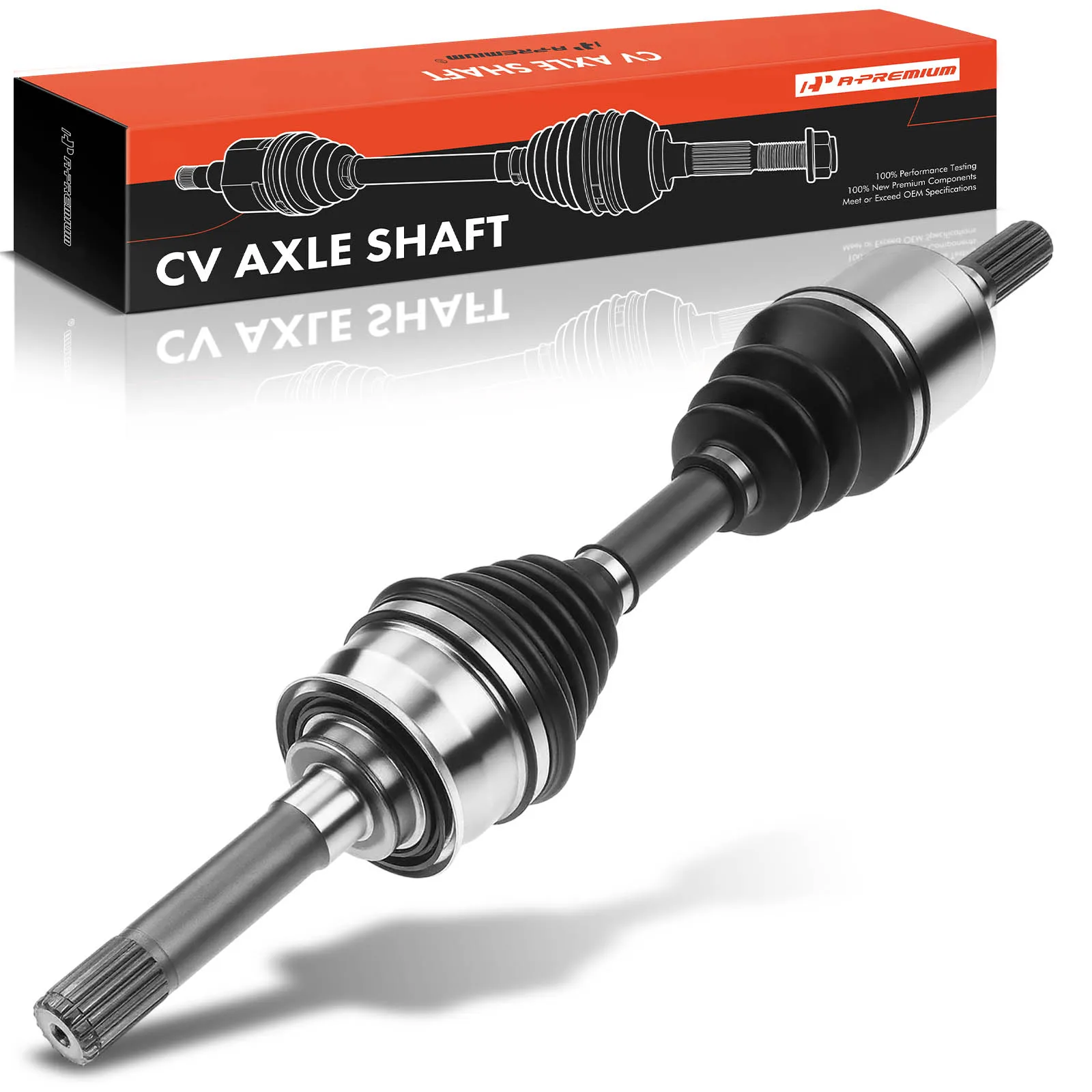 A-Premium Front CV Axle Assembly for Honda Passport 1998-2001 Isuzu Amigo 1998-2000 Rodeo 1998-2001 Rodeo Sport 2001