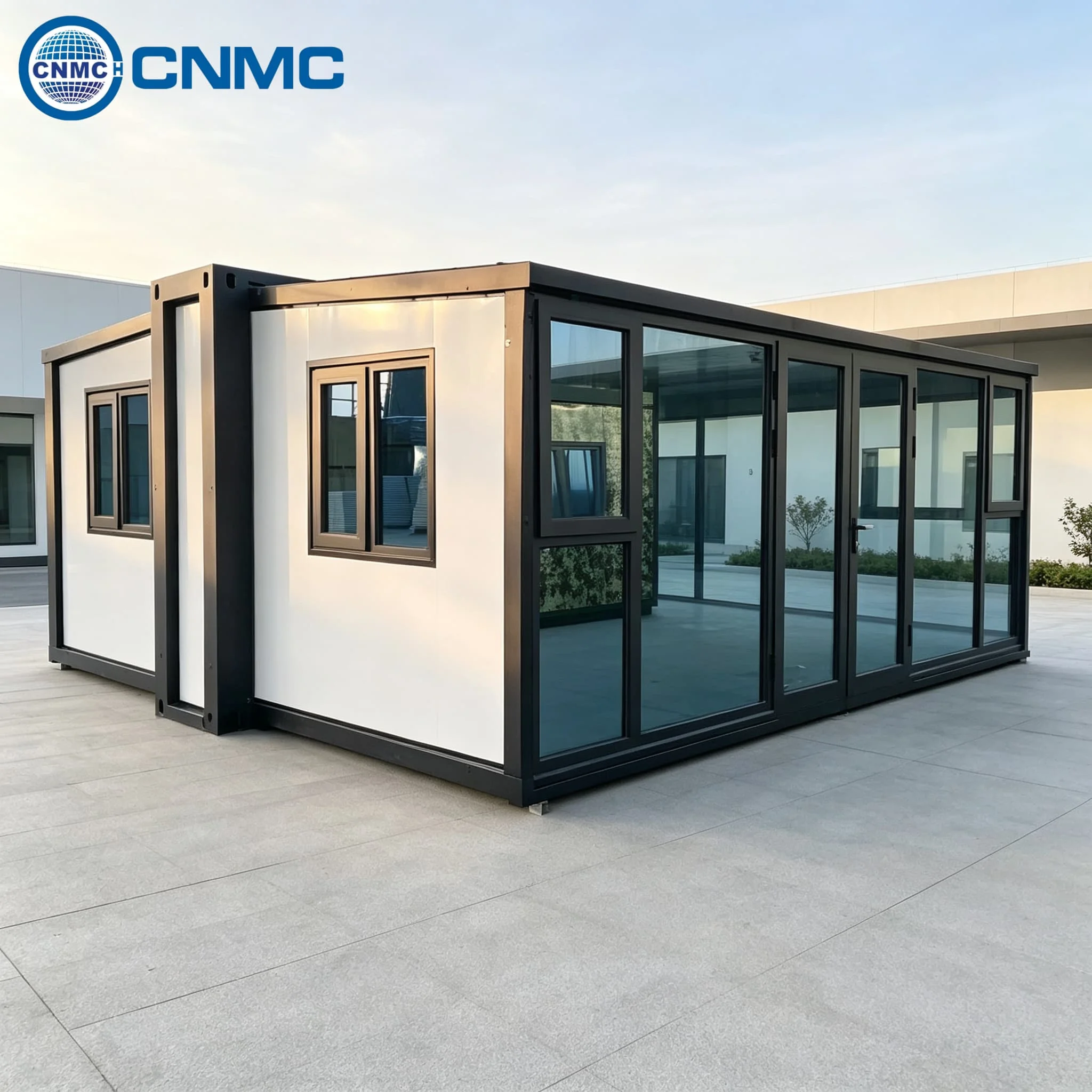 Expandable Modular Tiny Container House Custom Interior Layout Fold‑Out Steel Building for Vacation Camping & Temporary Office