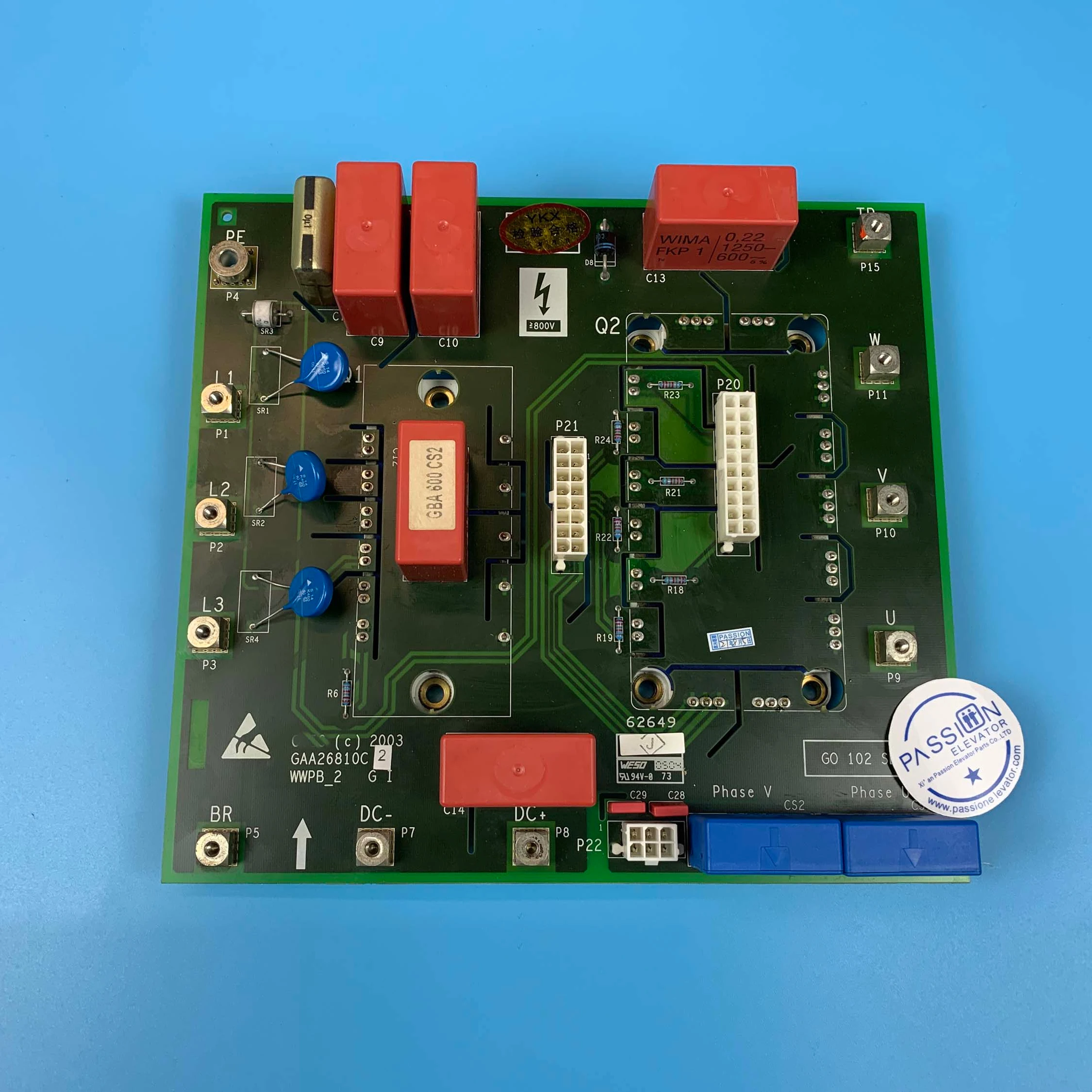 GAA26810C2 Board  Elevator Board Elevator Parts