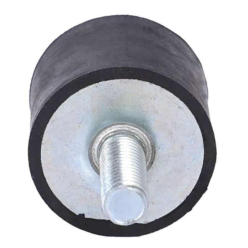 [Superx&KND]12 Pieces M10 Rubber Shock Absorber Double External Thread Rubber Anti-Vibration Vibration Isolator Durable