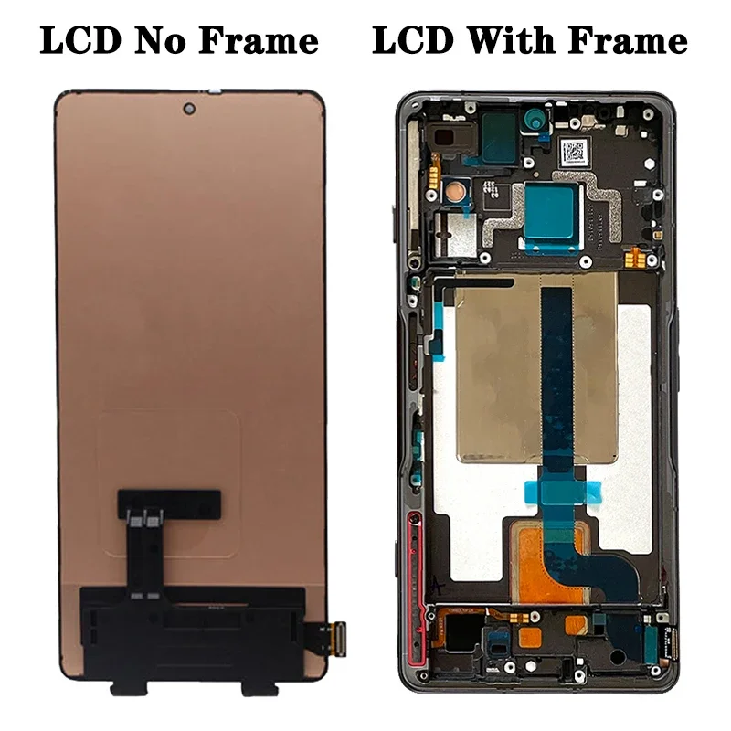 21121210G Premium Lcd For Xiaomi Poco F4 GT LCD Display Touch Screen Digitizer Panel Assembly Lcd Screen With Frame