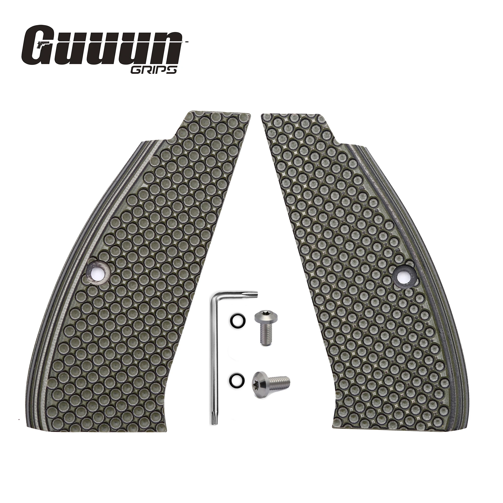 

Ручки Guuun CZ75 G10, полноразмерные ручки CZ SP01, текстура мяча для гольфа с ямочками