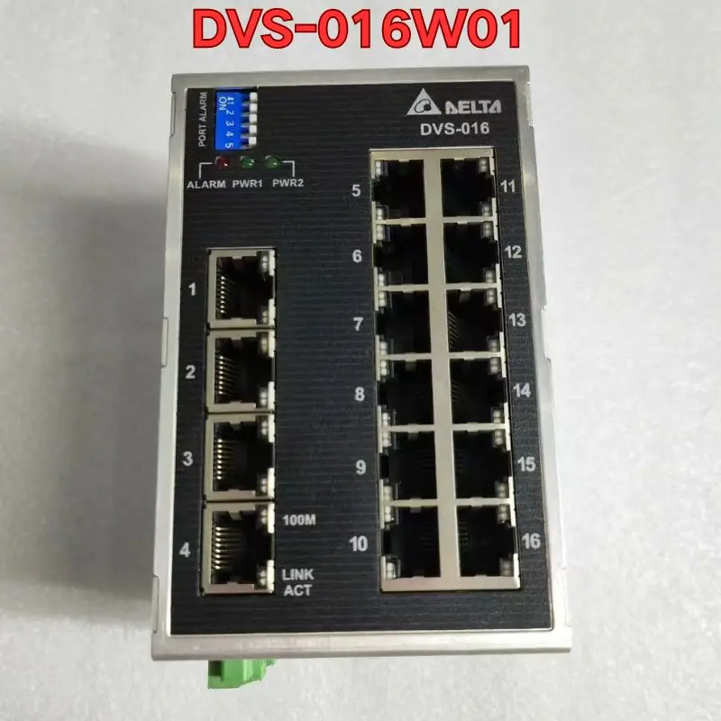 

Second-hand disassembled industrial switch DVS-016W01 function test is normal