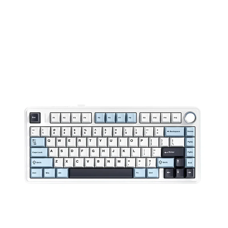 

"F75 Custom Keyboard - 3-Mode/Wireless (Side-print Keycaps)"
