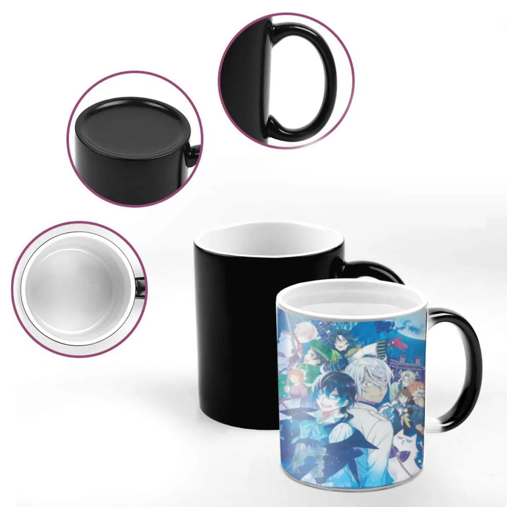 The Case Study of Vanitas Anime Movie Newest Design Coffee Mugs Heat Color Changing Milk Tea Cup Colorcup For Birthday Gifts