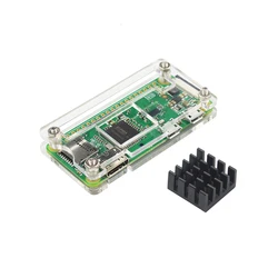 Raspberry Pi Zero 1.3/2/W /WH Acrylic Case 3 Colors Box Shell + Heat Sink Transaperent Acrylic Enclosure Box for RPI Zero W